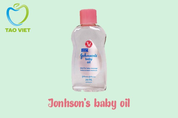 johnson's baby oil.