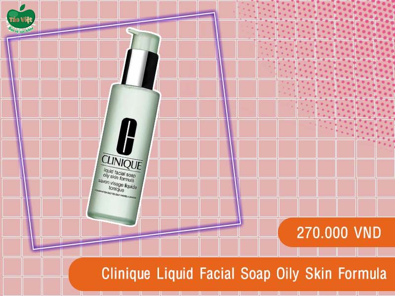 Sữa rửa mặt Clinique Liquid Facial Soap Oily Skin Formula