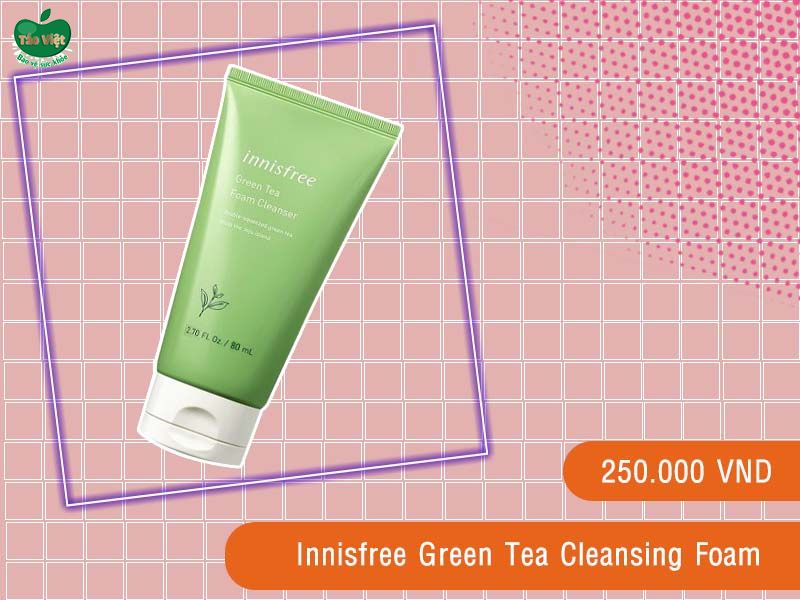 Sữa rửa mặt trà xanh Innisfree Green Tea Cleansing Foam