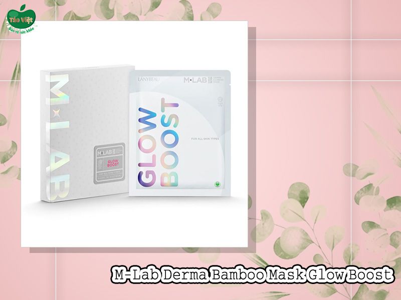 Mặt Nạ M-Lab Derma Bamboo Mask Glow Boost (Màu trắng)