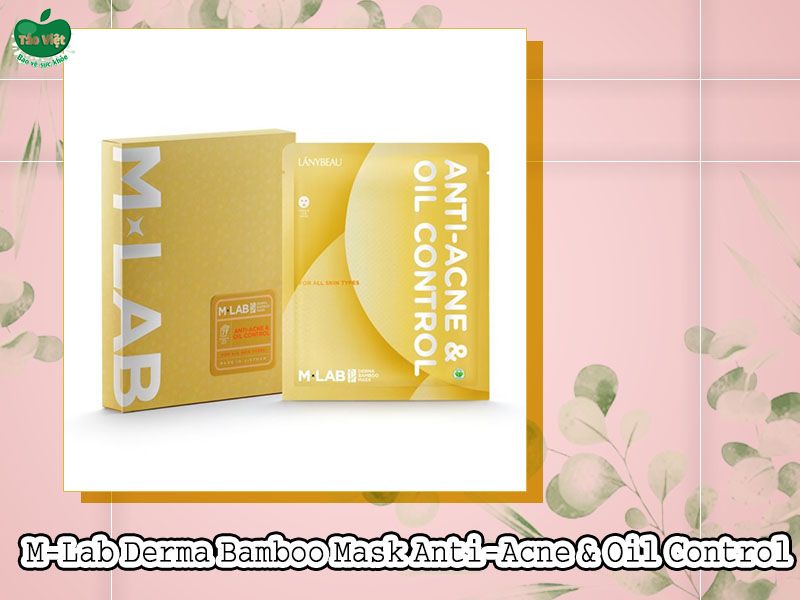 Mặt Nạ M-Lab Derma Bamboo Mask Anti-Acne & Oil control (Màu vàng)