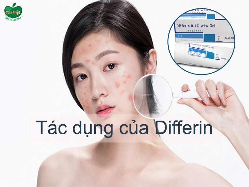 Tác dụng của Differin