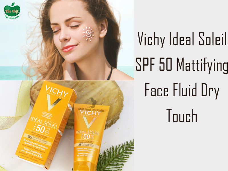 Vichy Ideal Soleil SPF50 Mattifying Face Fluid Dry Touch