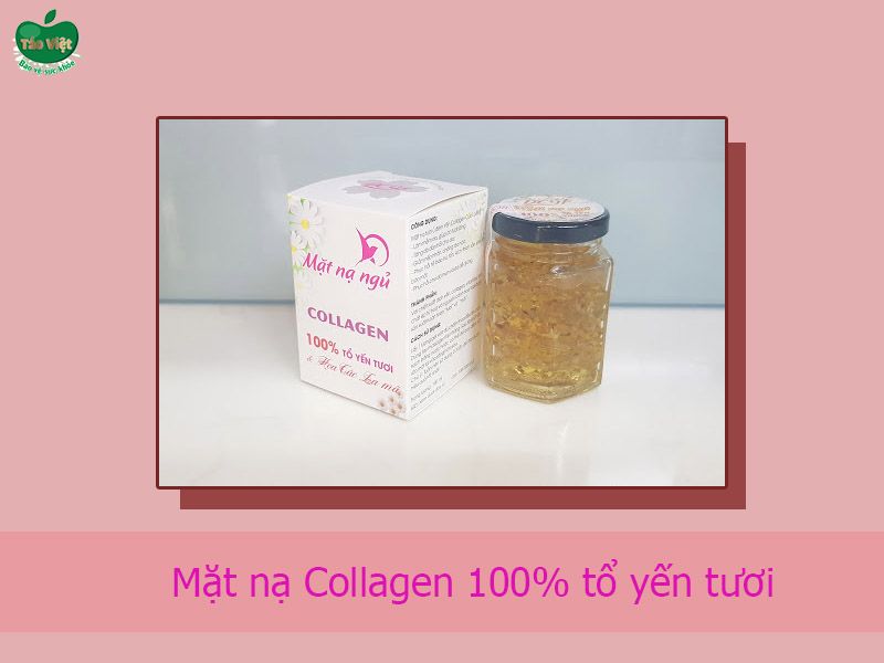 Mặt nạ Collagen 100% tổ yến tươi