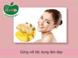 Làm đẹp từ gừng