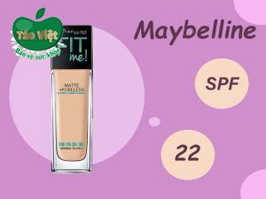 Kem nền Maybelline Fitme Matte Poreless