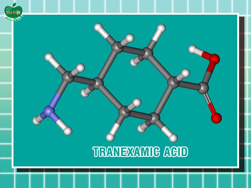 Cấu trúc hóa học của Tranexamic acid