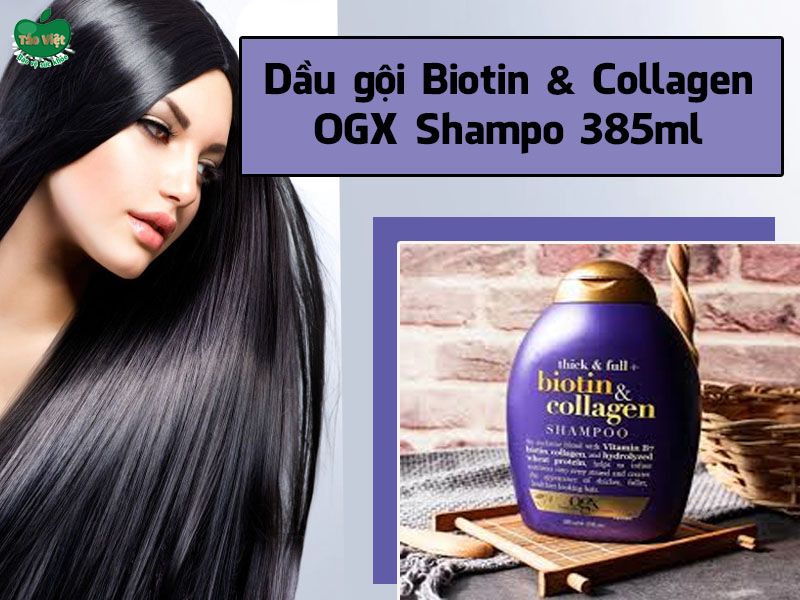 Dầu gội Biotin Collagen OGX 385ml
