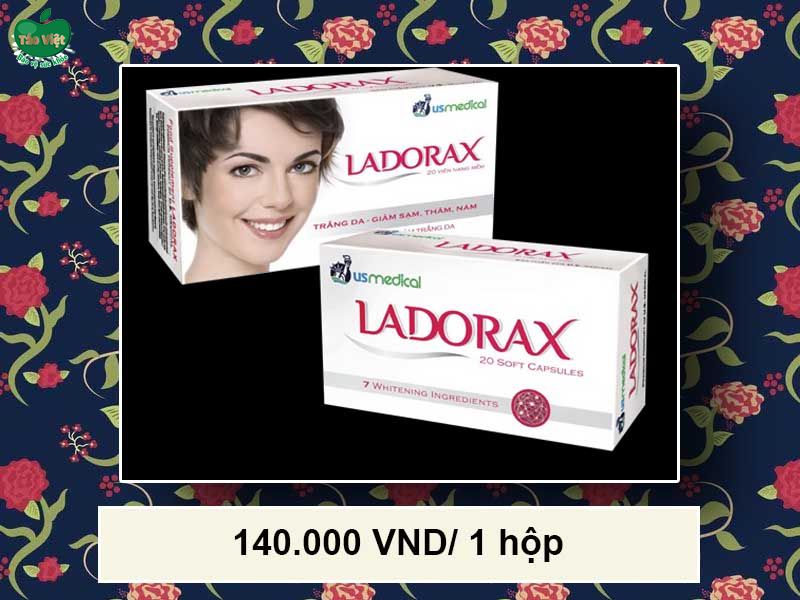 Viên uống trắng da Ladorax giá bao nhiêu?