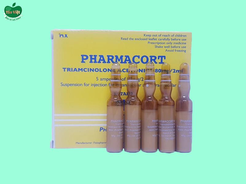Thuốc tiêm sẹo Pharmacort