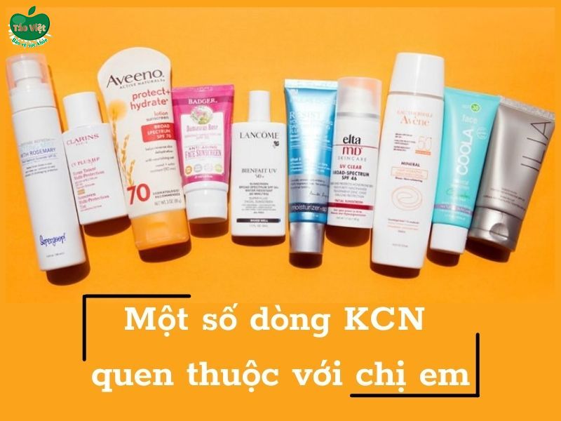 Một số dòng KCN quen thuộc