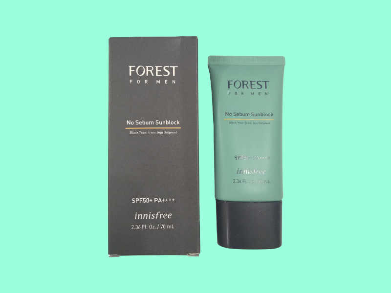 Kem chống nắng Innisfree Forest For Men No Sebum Sunblock SPF50/PA+++