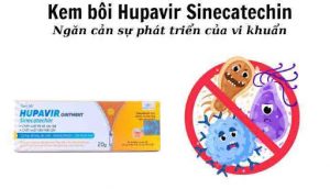 Kem bôi Hupavir Sinecatechin